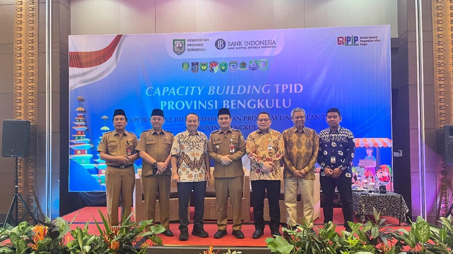 Pemprov Bengkulu Perkuat Strategi Pengendalian Inflasi Lewat Capacity Building TPID