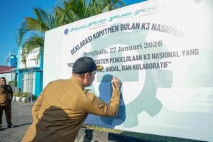 Komitmen K3 Dipertegas, Pemprov Bengkulu Tekankan Profesionalisme dan Keselamatan Kerja