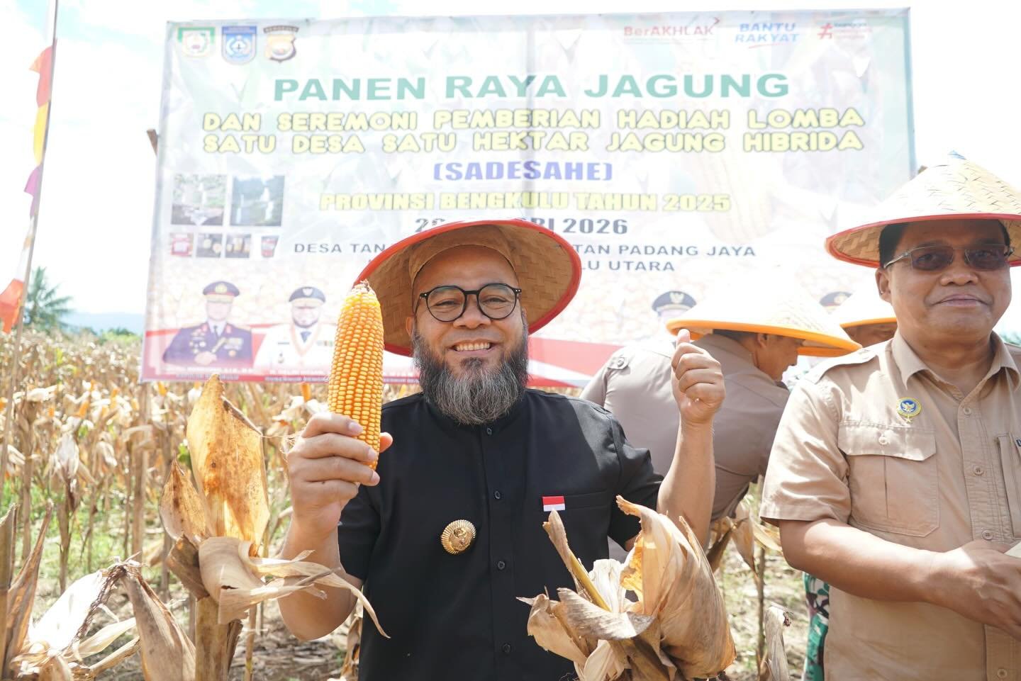 Desa Tanah Hitam Sabet Juara SADESAHE, Bukti Program Jagung Dorong Ketahanan Pangan Bengkulu