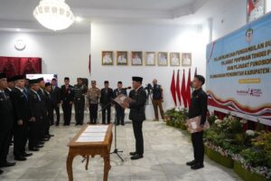 Penyegaran Birokrasi Seluma, Teddy Rahman Lantik 23 Pejabat Strategis