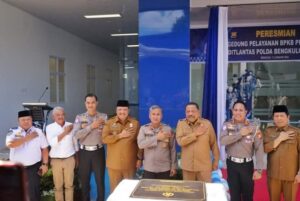 Perkuat Layanan Publik, Wagub Mian Resmikan Gedung BPKB Polda Bengkulu