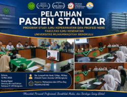 Fakultas Ilmu Kesehatan UM Bengkulu Gelar Pelatihan Pasien Standar untuk Mahasiswa dan Tenaga Pendukung