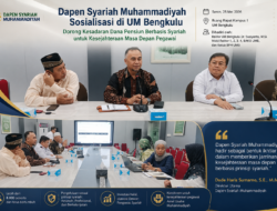 Dapen Syariah Muhammadiyah Sosialisasi di UM Bengkulu, Dorong Kesadaran Dana Pensiun Berbasis Syariah