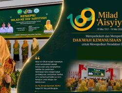Milad ke-109 ‘Aisyiyah Bengkulu Teguhkan Dakwah Kemanusiaan, Perkuat Peran Perempuan untuk Keadilan dan Perdamaian