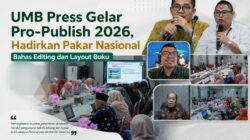 Tingkatkan Kualitas Publikasi Akademik, UMB Press Selenggarakan Workshop Editing dan Layout Buku Nasional