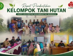 KHDTK UM Bengkulu Bentuk Kelompok Tani Hutan di Bengkulu Tengah, Perkuat Pemberdayaan Masyarakat dan Kelestarian Hutan