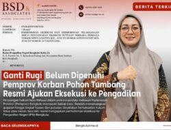 Ganti Rugi Belum Dipenuhi Pemprov, Korban Pohon Tumbang Resmi Ajukan Eksekusi ke Pengadilan