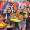 Warga Talang Kering Arak 120 Nasi Jambar, Rawat Tradisi Lembak dalam Peringatan Maulid Nabi