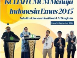 ​Sinergi Akademisi dan Regulator Keuangan: FEB UM Bengkulu Siapkan Generasi Tangguh Hadapi Indonesia Emas 2045